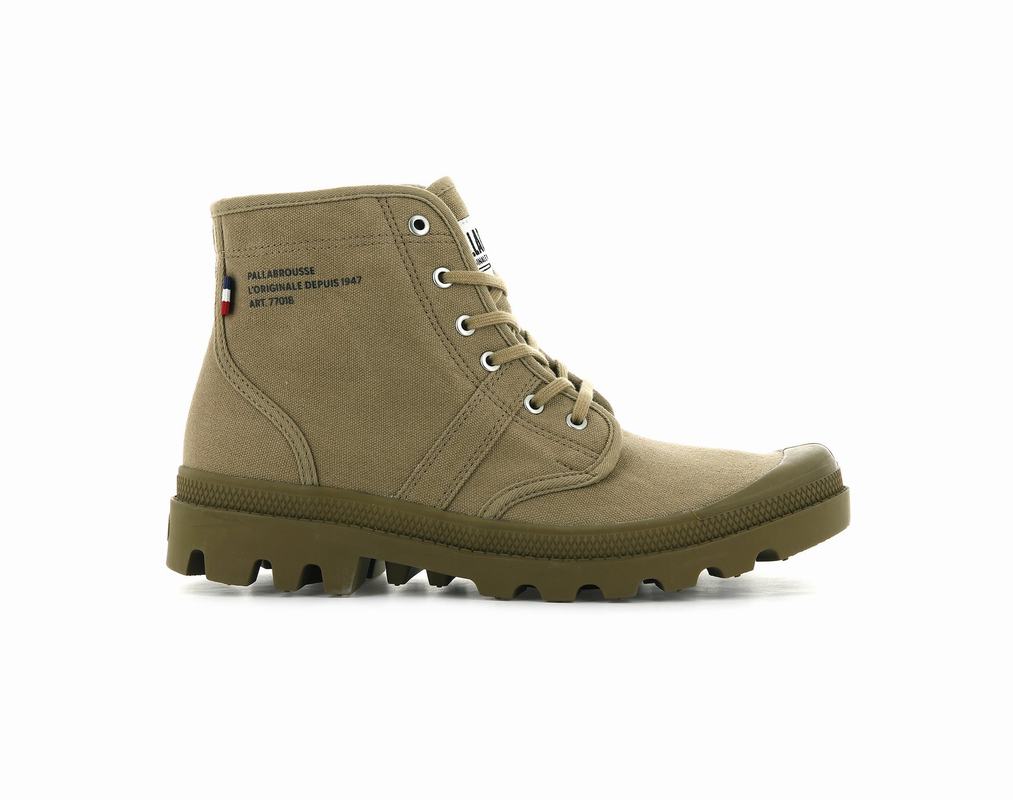 Botas Palladium Pallabrousse Legion Hombre - Verde Oliva ||GJCE-12876||